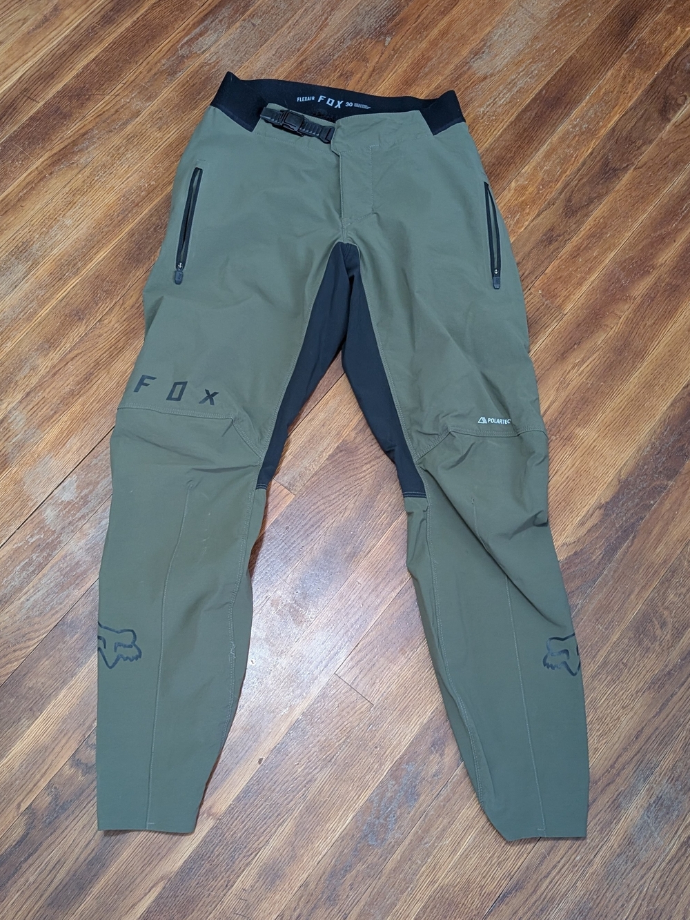 Fox FlexAir Pro Fire Alpha Pants Men’s Size 30 Black Mountain Bike